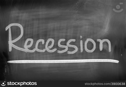 Recession Concept