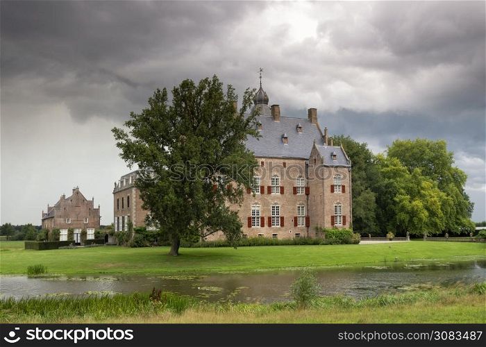 Rechteren is a castle along the river Vecht close to the village Dalfsen in the Dutch province Overijssel. Rechteren castle near Dalfsen