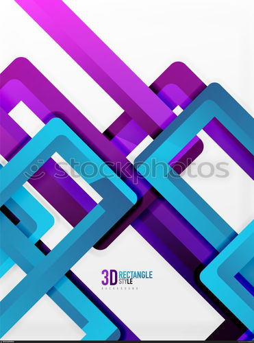 Rectangle tube elements, vector background. Rectangle tube elements, vector 3d background
