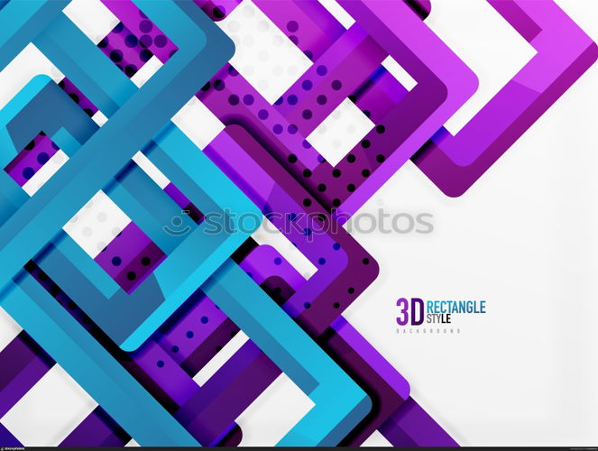 Rectangle tube elements, vector background. Rectangle tube elements, vector 3d background
