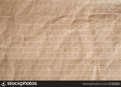 Recycle brown paper crumpled texture, Old paper surface for background