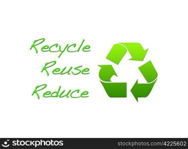 Recycle, reuse, reduce.