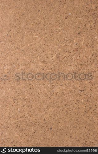 Recycled compressed wood chipboard. Plywood, useful for designers as background.