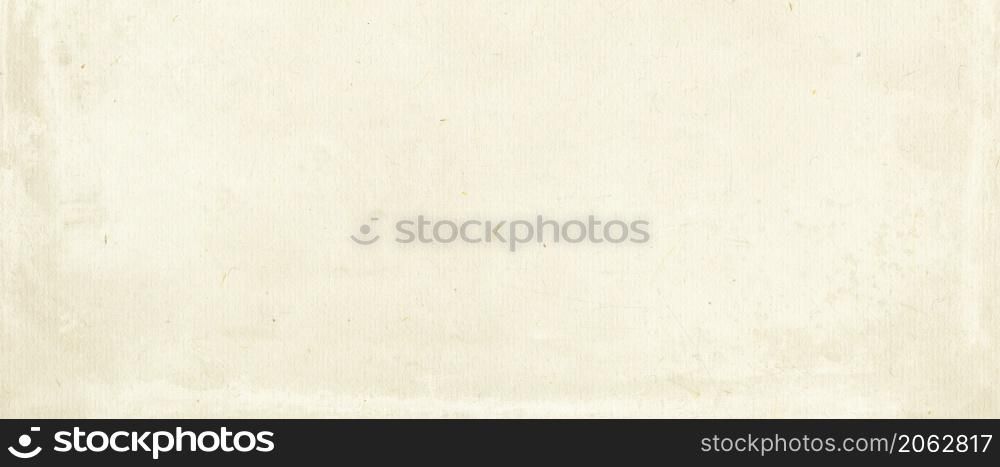 Recycled white paper texture background. Vintage banner wallpaper. Recycled paper texture background banner