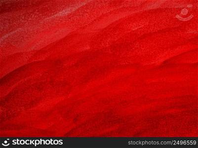 Red abstract background in watercolor style