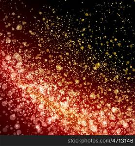 Red abstract light background. Red colour bokeh abstract light background. Illustration