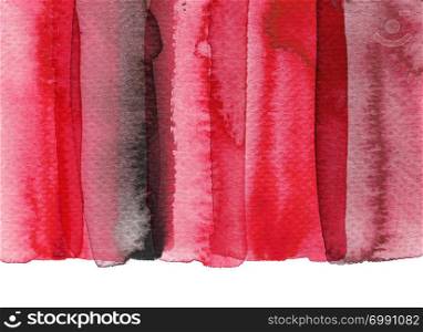 Red abstract watercolor background.