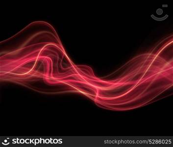 Red and black modern futuristic background with abstract waves