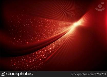 Red and gold boken glittering background