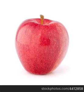 red apple isolated on white background