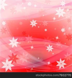 Red Background Showing Backdrop Template And Abstract
