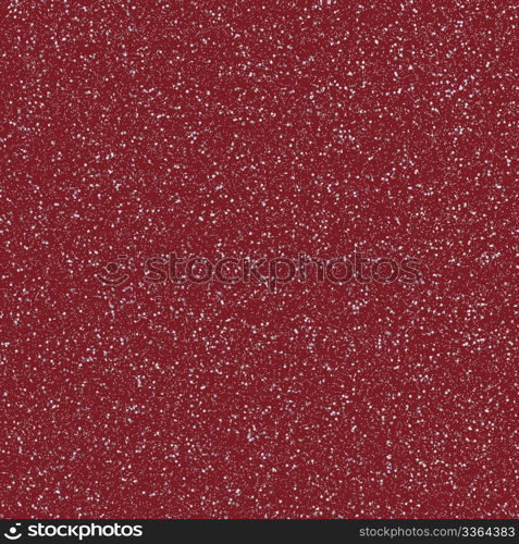 Red background with many snowflakes (glossy six-point stars of different orientation and two sizes)