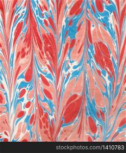 Red blue tide marbling background, texture,tide pattern