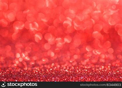 Red bokeh background. Red glowing bokeh background for Valentines day