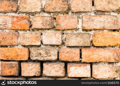 red brick exterior wall background