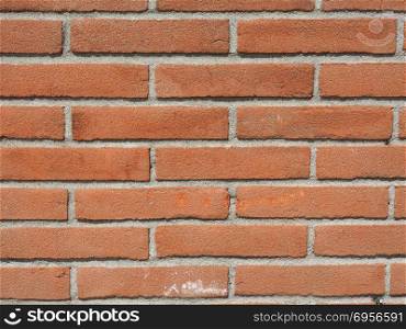 red brick wall background. red brick wall useful as a background