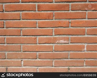 red brick wall background. red brick wall useful as a background