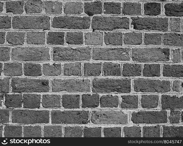 Red brick wall background. Red brick wall useful as a background in black and white