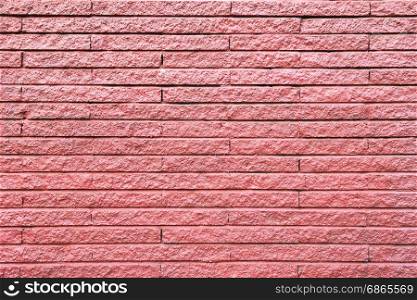 red brick wall for background or texture
