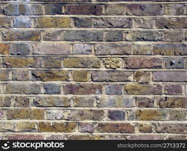 Red bricks. Red brick wall useful as a background