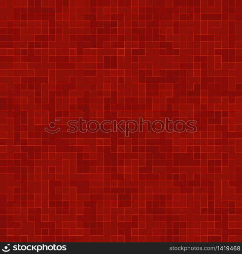 Red ceramic glass colorful tiles mosaic composition pattern background. Red ceramic glass colorful tiles mosaic composition pattern background.