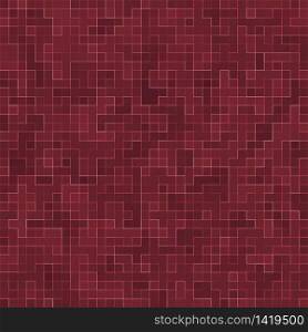 Red ceramic glass colorful tiles mosaic composition pattern background. Red ceramic glass colorful tiles mosaic composition pattern background.