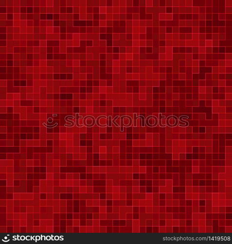 Red ceramic glass colorful tiles mosaic composition pattern background. Red ceramic glass colorful tiles mosaic composition pattern background.