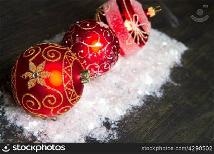 red christmas decoration