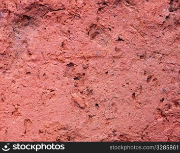 red concrete macro pattern