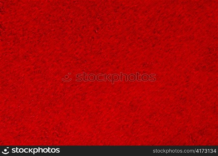 red crepe paper