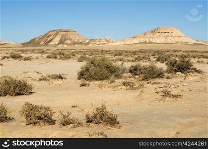 Red Desert. Wild west landscape