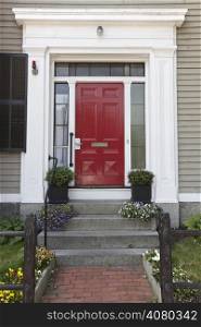 Red Door, Home in Boston, USA