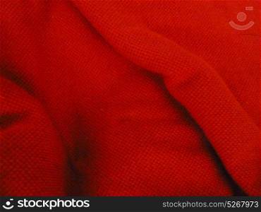 red fabric as a background