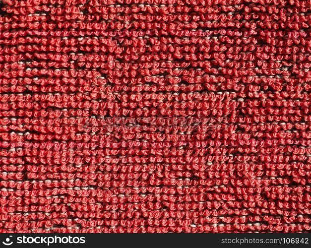 red fabric texture background. red fabric texture useful as a background