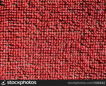 red fabric texture background. red fabric texture useful as a background