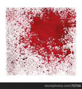 Red grunge abstract background - space for your own text - raster illustration