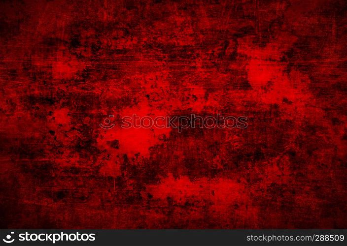 Red grunge metal background texture