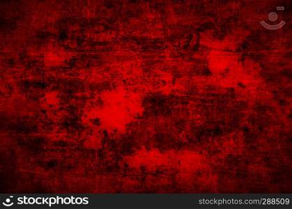 Red grunge metal background texture