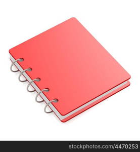 Red hard cover book