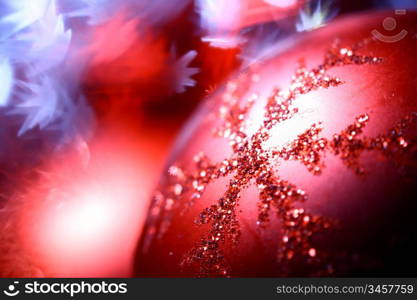 red holiday background macro close up