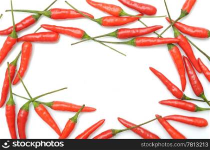 Red hot chili peppers border