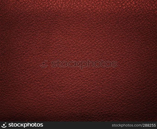 Red leather background