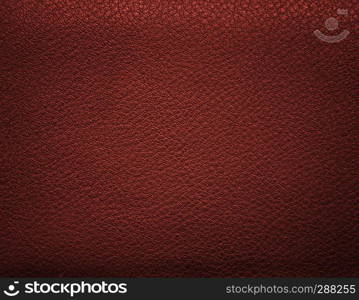 Red leather background