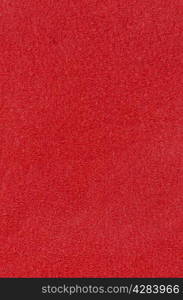 Red leather texture background.