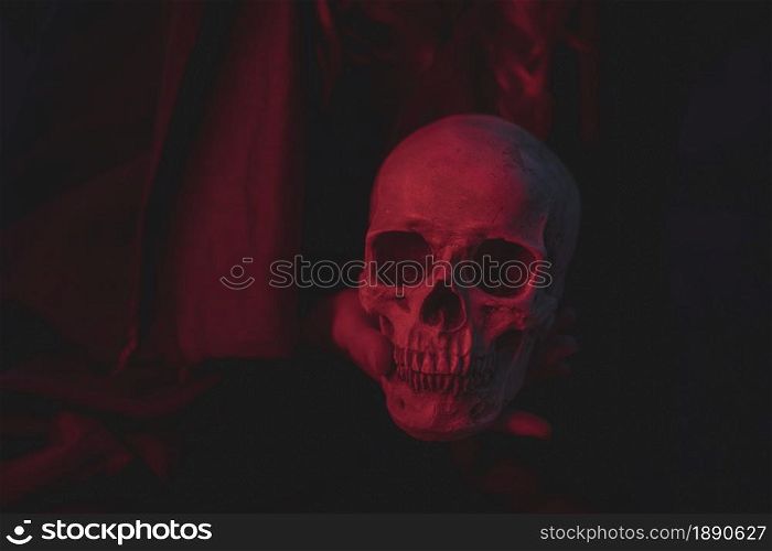 red light cement skull design halloween . Resolution and high quality beautiful photo. red light cement skull design halloween . High quality and resolution beautiful photo concept