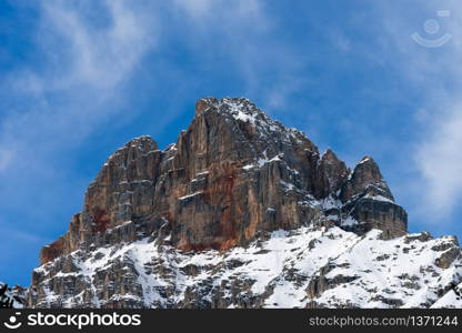 Red Mountain near Cortina d&rsquo;Ampezzo