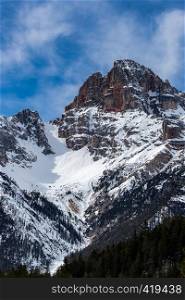 Red Mountain near Cortina d'Ampezzo