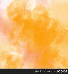 Red, orange and yellow abstract watercolor painting textured background, fall, autumn backgrounds