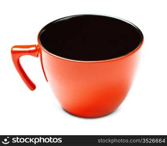 red original cup isolated on white background