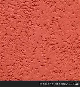 red paint concrete wall background or texture